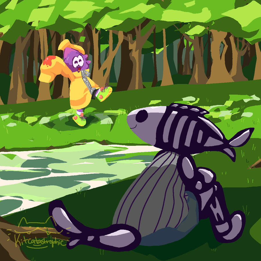 Urchin and Ghost Fish